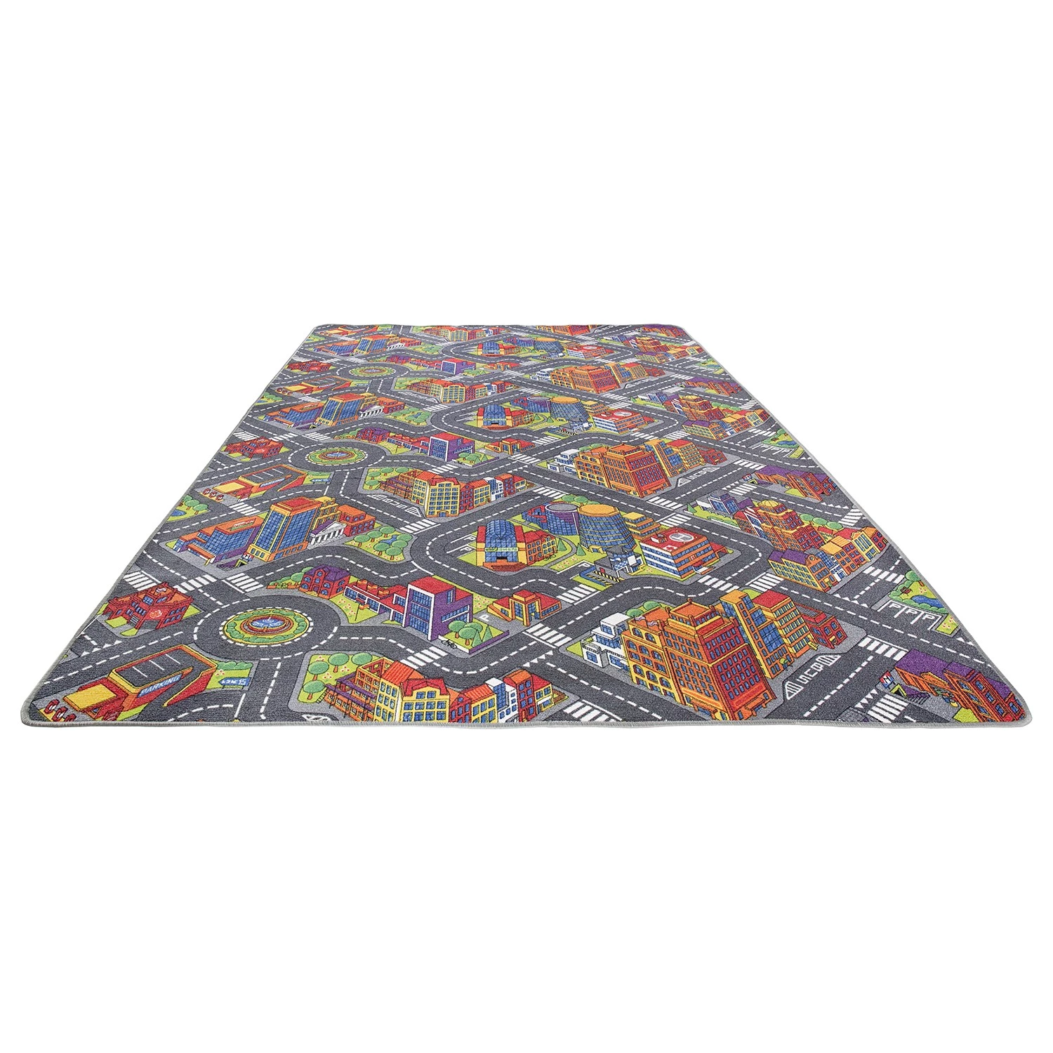 Andiamo Tapis enfant Big City - Polyamide - Multicolore - 200 x 300 cm 3 Andiamo Tapis enfant Big City - Polyamide - Multicolore - 200 x 300 cm – Image 3
