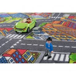 Andiamo Tapis enfant Big City - Polyamide - Multicolore - 200 x 300 cm 15 Andiamo Tapis enfant Big City - Polyamide - Multicolore - 200 x 300 cm -Tapis enfant Soldes 1000143032 211201 14115900215 DETAILS P000000001000143032