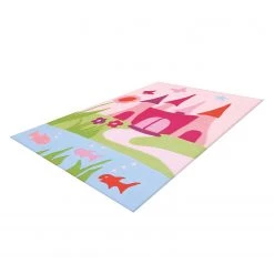 Arte Espina Tapis enfant Joy Castle I - Fibres synthétiques - Multicolore -Tapis enfant Soldes 1000158339 190214 06194200063 GALLERYIMAGES P000000001000158339