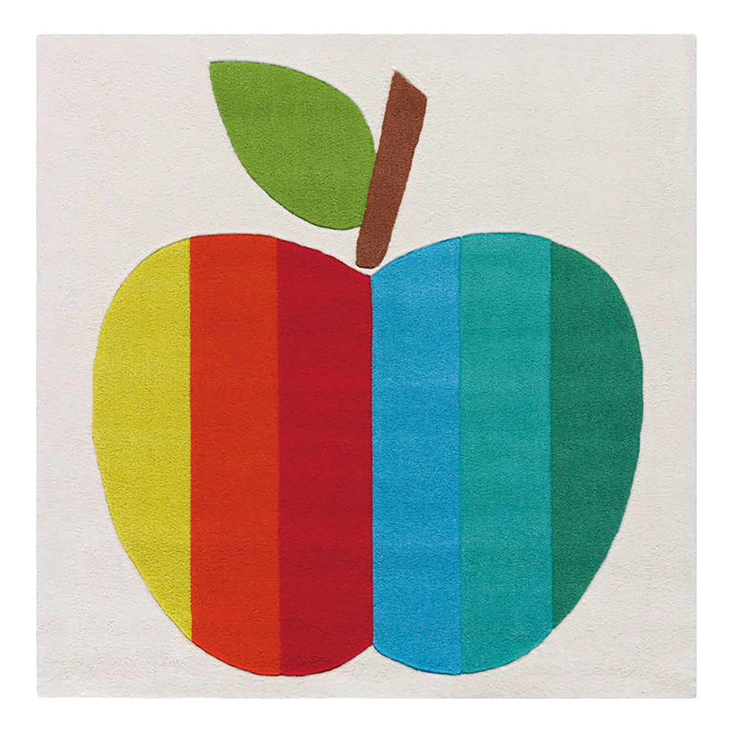 Arte Espina Tapis enfant Joy Apple - Fibres synthétiques - Multicolore 1 Arte Espina Tapis enfant Joy Apple - Fibres synthétiques - Multicolore