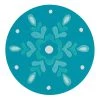 Arte Espina Tapis enfant Joy Mandala I - Fibres synthétiques - Bleu pétrole - Diamètre : 130 cm