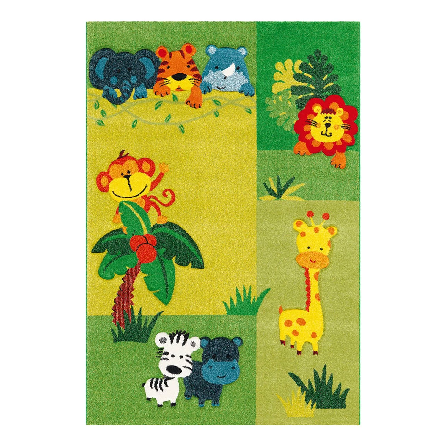 Arte Espina Tapis enfant Move Animals - Fibres synthétiques - Multicolore - 120 x 170 cm 1 Arte Espina Tapis enfant Move Animals - Fibres synthétiques - Multicolore - 120 x 170 cm