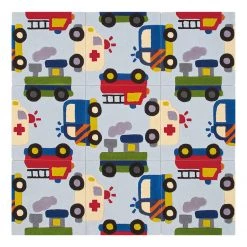 Arte Espina Tapis enfant Joy Cars - Fibres synthétiques - Multicolore