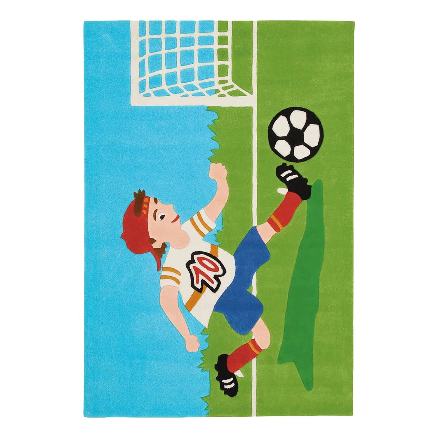 Arte Espina Tapis enfant Joy Soccer - Fibres synthétiques - Multicolore 1 Arte Espina Tapis enfant Joy Soccer - Fibres synthétiques - Multicolore