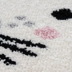 Kayoom Tapis enfant Australia Clermont - Fibres synthétiques - Gris / Rose - 120 x 170 cm -Tapis enfant Soldes 1000160685 190301 13362300499 GALLERYIMAGES P000000001000160685