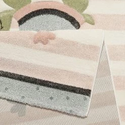 Sigikid Tapis enfant Happy Friends - Tissu - Abricot pastel - 120 x 170 cm -Tapis enfant Soldes 1000171042 190411 15541200083 GALLERYIMAGES P000000001000171042