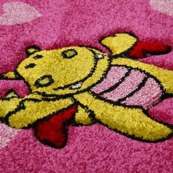 Sigikid Tapis enfant Pinky Queeny - Tissu - Rose vif - 80 x 150 cm -Tapis enfant Soldes 1000171043 190411 15541300087 GALLERYIMAGES P000000001000171043