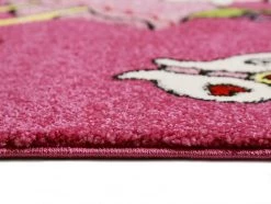 Sigikid Tapis enfant Pinky Queeny - Tissu - Rose vif - 80 x 150 cm -Tapis enfant Soldes 1000171043 190411 15541300090 GALLERYIMAGES P000000001000171043