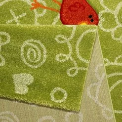 Sigikid Tapis enfant Crocodile - Tissu - Vert - 160 x 225 cm -Tapis enfant Soldes 1000171044 190411 15541300098 GALLERYIMAGES P000000001000171044