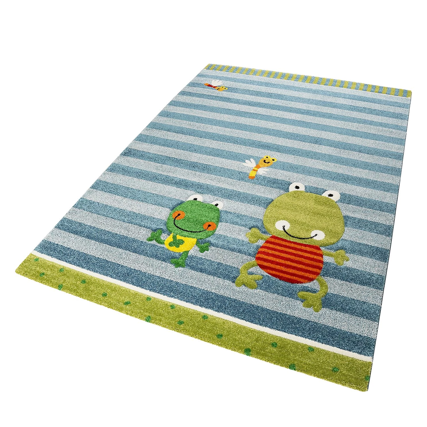 Sigikid Tapis enfant Fortis Frog - Tissu - Multicolore - 160 x 225 cm 2 Sigikid Tapis enfant Fortis Frog - Tissu - Multicolore - 160 x 225 cm – Image 2