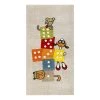 Sigikid Tapis enfant Bandidoleros - Tissu - Beige / Multicolore - 80 x 150 cm