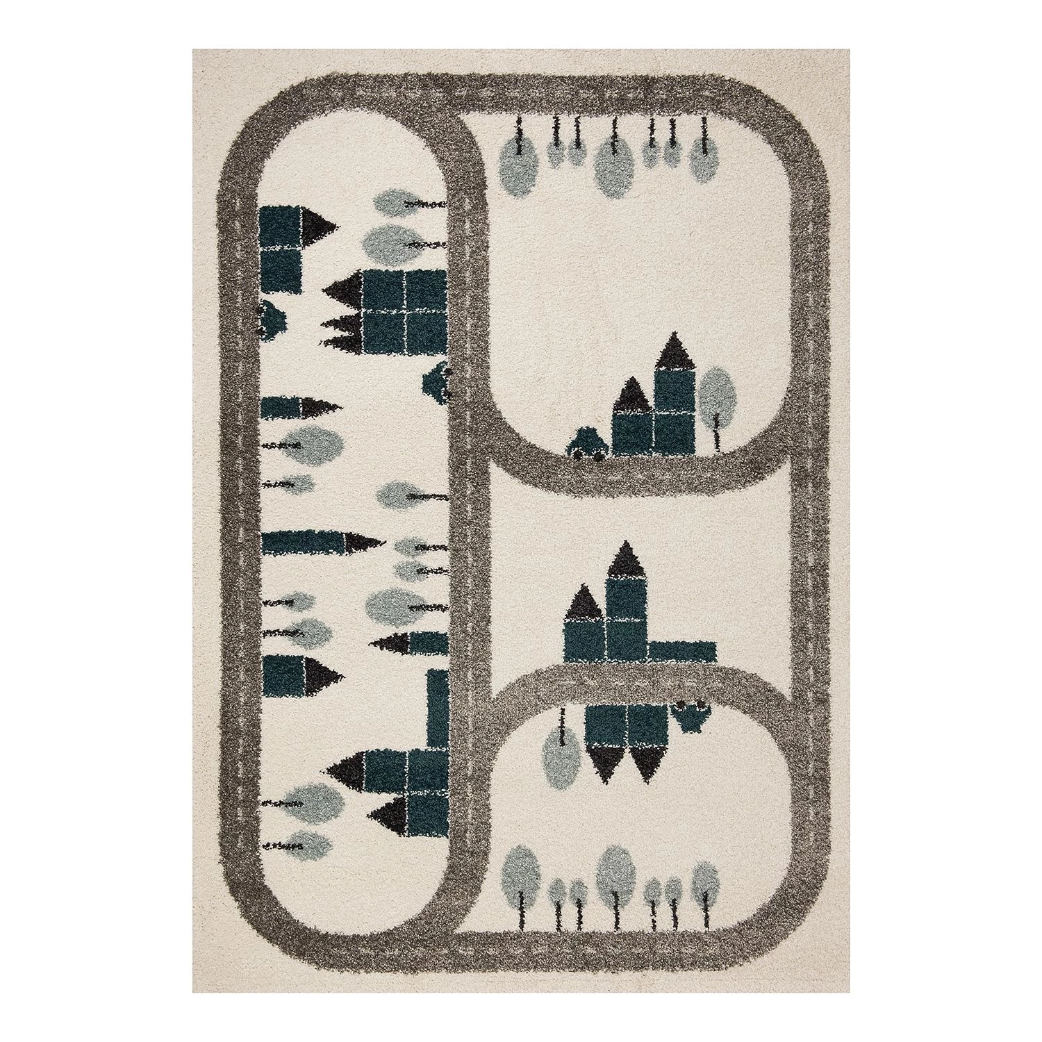 Zala Living Tapis enfant Country Road - Tissu 1 Zala Living Tapis enfant Country Road - Tissu