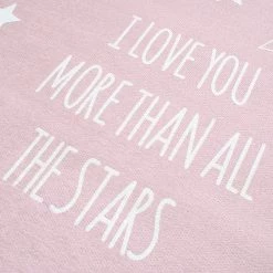 Happy Rugs Tapis enfant Stars - Fibres synthétiques - Rose - 140 x 190 cm -Tapis enfant Soldes 1000197132 200110 11234300017 DETAILS P000000001000197132