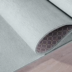 Happy Rugs Tapis enfant Sleeping Eyes - Fibres synthétiques - Gris menthe - 140 x 190 cm -Tapis enfant Soldes 1000197203 200110 11235700101 DETAILS P000000001000197203