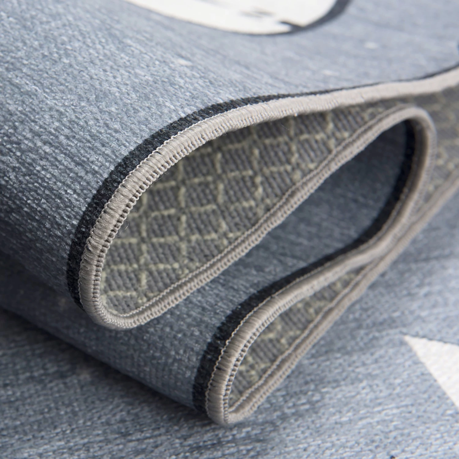 Happy Rugs Tapis enfant Carte au trésor - Fibres synthétiques - Gris pigeon - 100 x 160 cm 3 Happy Rugs Tapis enfant Carte au trésor - Fibres synthétiques - Gris pigeon - 100 x 160 cm – Image 3