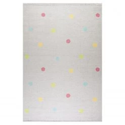 Happy Rugs Tapis enfant Dots - Fibres synthétiques - Sahara - 100 x 160 cm