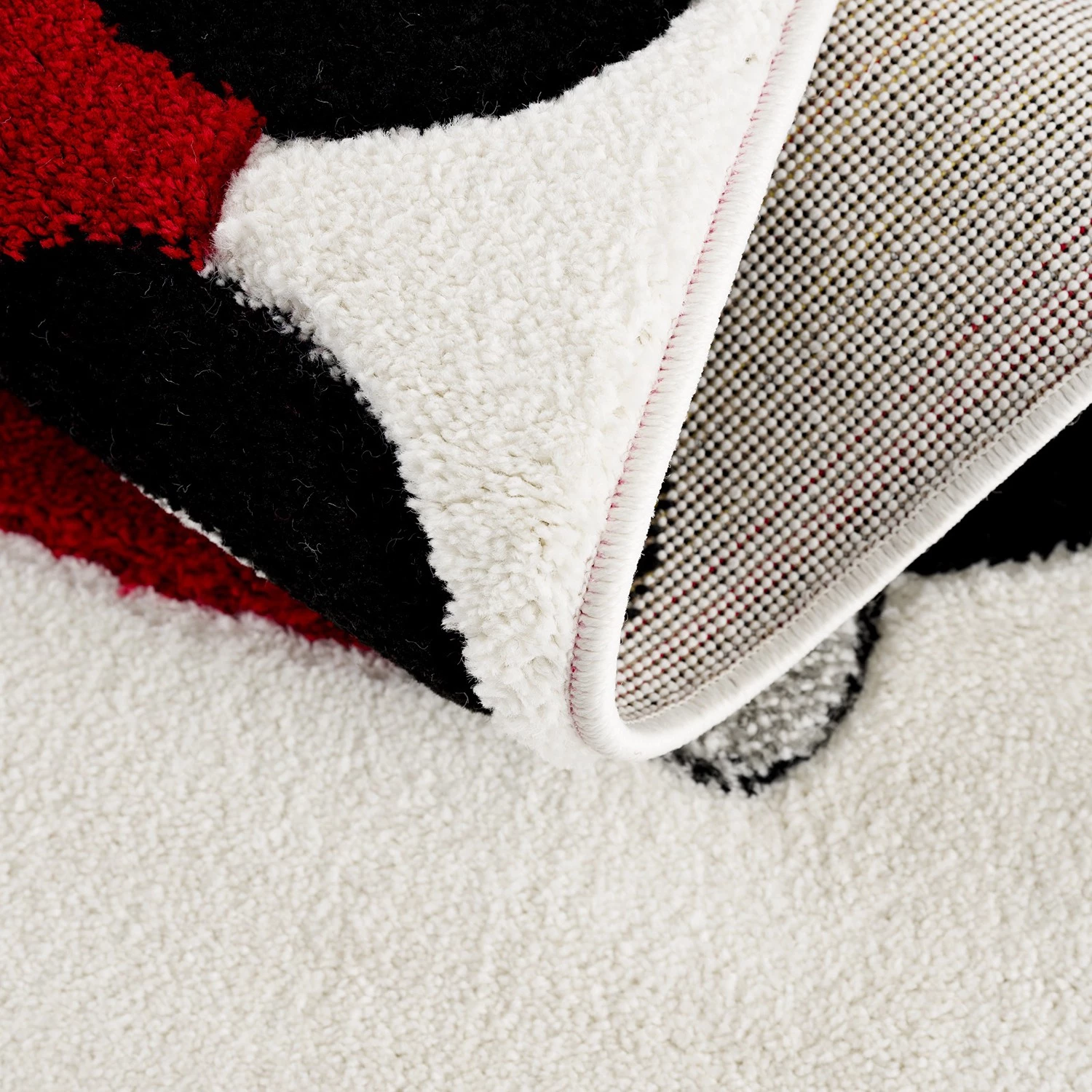 Happy Rugs Tapis enfant Camion de pompier - Fibres synthétiques - Rouge / Crème 7 Happy Rugs Tapis enfant Camion de pompier - Fibres synthétiques - Rouge / Crème – Image 7