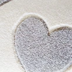 ByGraziela Tapis enfant rond Cœur - Fibres synthétiques - Gris 5 ByGraziela Tapis enfant rond Cœur - Fibres synthétiques - Gris -Tapis enfant Soldes 1000197998 200110 11241200226 DETAILS P000000001000197998