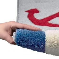 Happy Rugs Tapis enfant En haute mer 1 - Fibres synthétiques - Bleu / Rouge - 120 x 180 cm -Tapis enfant Soldes 1000198030 200110 11241500254 DETAILS P000000001000198030