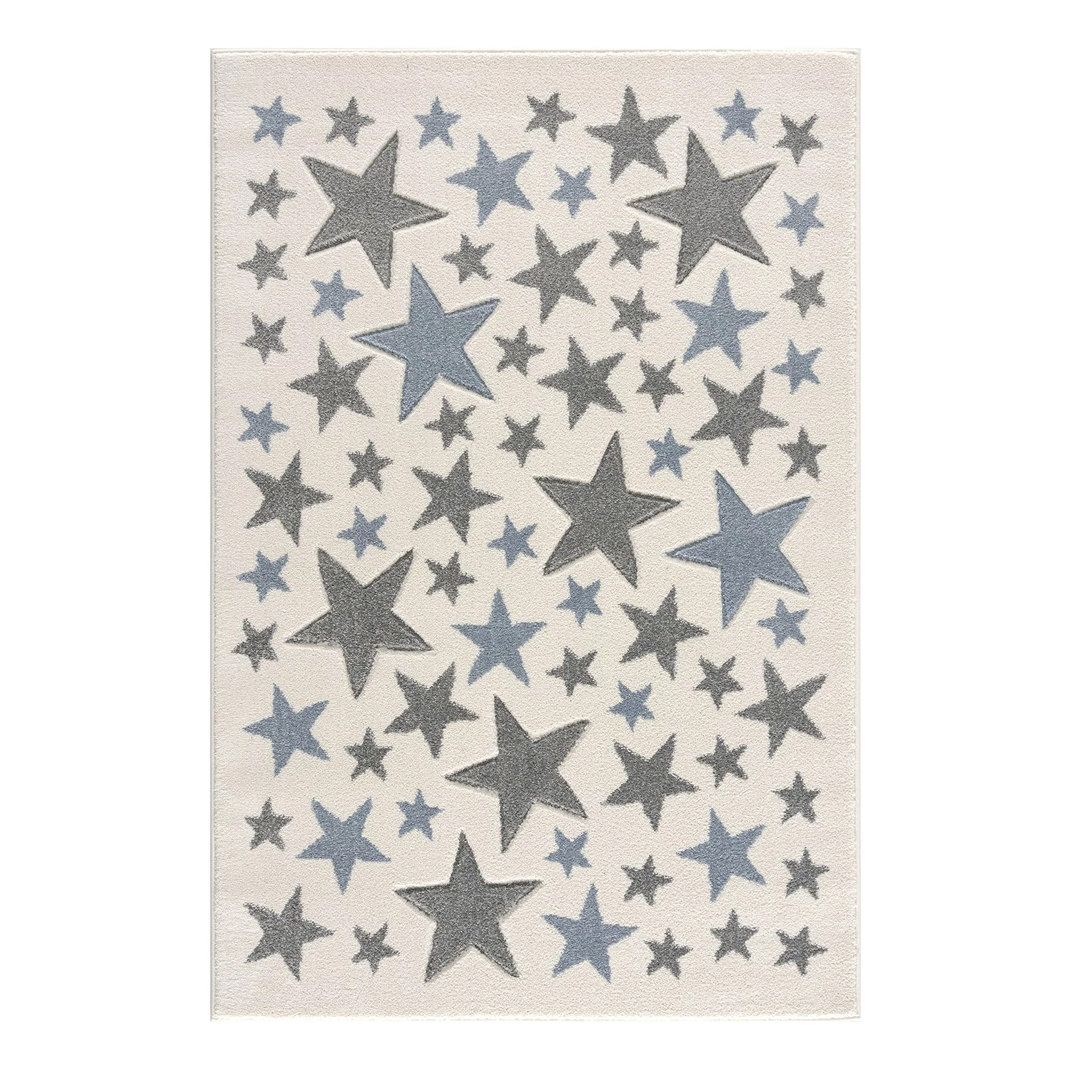 Happy Rugs Tapis enfant Stella - Fibres synthétiques - Crème / Gris - 160 x 230 cm 1 Happy Rugs Tapis enfant Stella - Fibres synthétiques - Crème / Gris - 160 x 230 cm