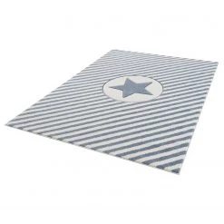 Happy Rugs Tapis enfant Decostar - Fibres synthétiques - Bleu pastel - 120 x 180 cm -Tapis enfant Soldes 1000198103 210910 15003200180 DETAILS P000000001000198103