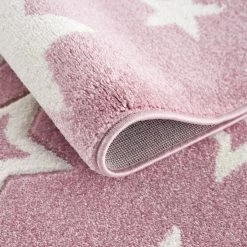 Happy Rugs Tapis enfant Galaxy - Fibres synthétiques - Rose / Blanc - 160 x 230 cm -Tapis enfant Soldes 1000198158 210910 15003900342 DETAILS P000000001000198158