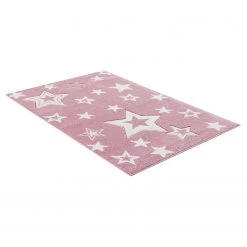 Happy Rugs Tapis enfant Galaxy - Fibres synthétiques - Rose / Blanc - 160 x 230 cm -Tapis enfant Soldes 1000198158 210910 15003900344 DETAILS P000000001000198158