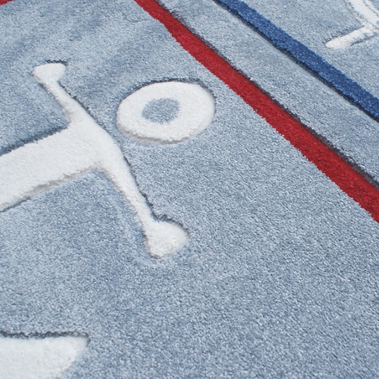 Happy Rugs Tapis enfant En haute mer 3 - Fibres synthétiques - Bleu - 120 x 180 cm 3 Happy Rugs Tapis enfant En haute mer 3 - Fibres synthétiques - Bleu - 120 x 180 cm – Image 3