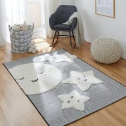 Top Square Tapis enfant Orincles II - Fibres synthétiques - Gris 10 Top Square Tapis enfant Orincles II - Fibres synthétiques - Gris -Tapis enfant Soldes 1000214260 210120 09325400027 MOOD DETAILS P000000001000214260 mood