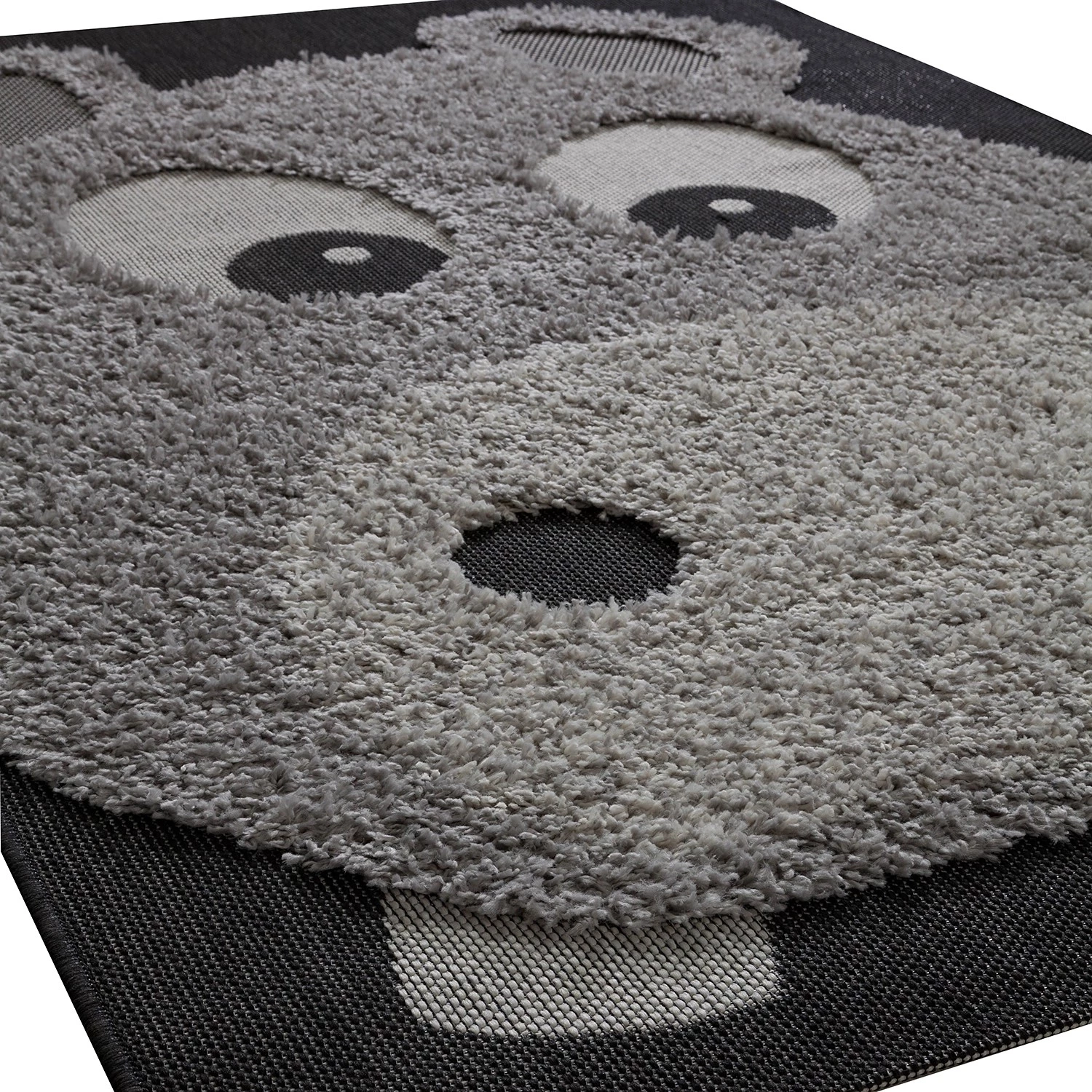 Top Square Tapis enfant Vendee VII - Fibres synthétiques - Noir 3 Top Square Tapis enfant Vendee VII - Fibres synthétiques - Noir – Image 3
