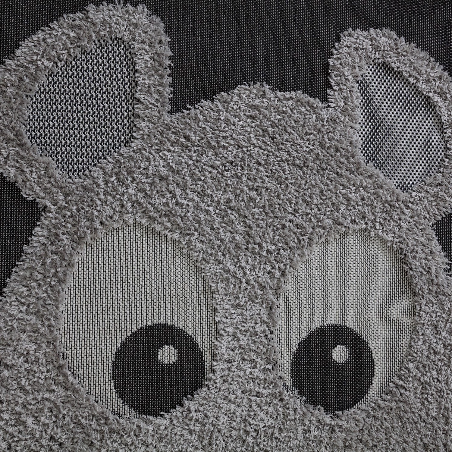 Top Square Tapis enfant Vendee VII - Fibres synthétiques - Noir 4 Top Square Tapis enfant Vendee VII - Fibres synthétiques - Noir – Image 4