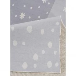 Happy Rugs Tapis enfant Patchwork - Polyester / Coton - Gris clair / Blanc - 90 x 160 cm -Tapis enfant Soldes 1000231780 201124 16550700069 DETAILS P000000001000231780