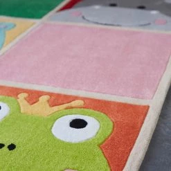 SMART KIDS Tapis enfant What's up?! - Polyester - Multicolore - 120 x 170 cm -Tapis enfant Soldes 1000233135 201210 17073600527 DETAILS P000000001000233135