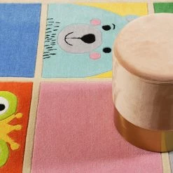 SMART KIDS Tapis enfant What's up?! - Polyester - Multicolore - 120 x 170 cm -Tapis enfant Soldes 1000233135 201210 17073700528 DETAILS P000000001000233135