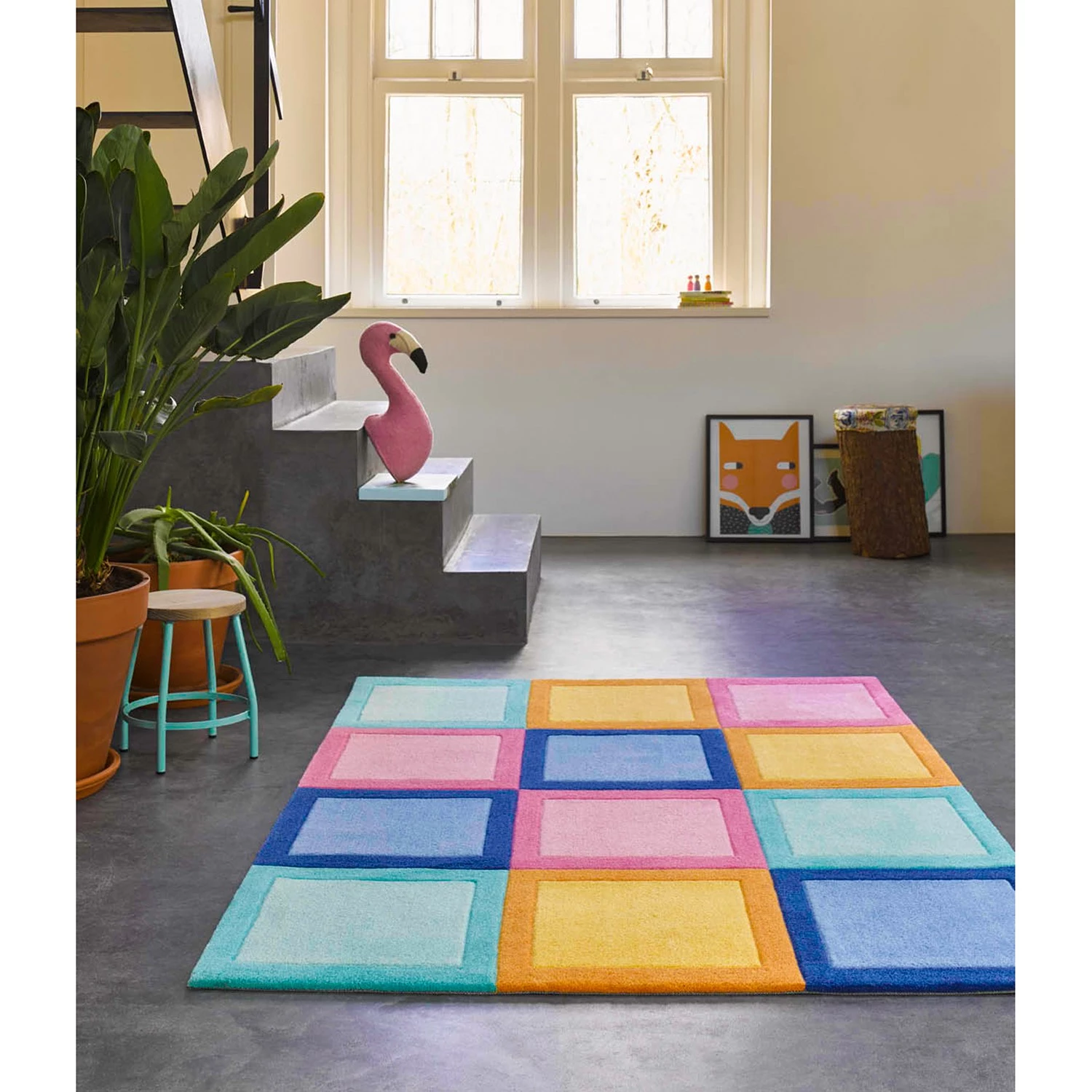 SMART KIDS Tapis enfant Domino Day - Polyester - 120 x 170 cm 2 SMART KIDS Tapis enfant Domino Day - Polyester - 120 x 170 cm – Image 2