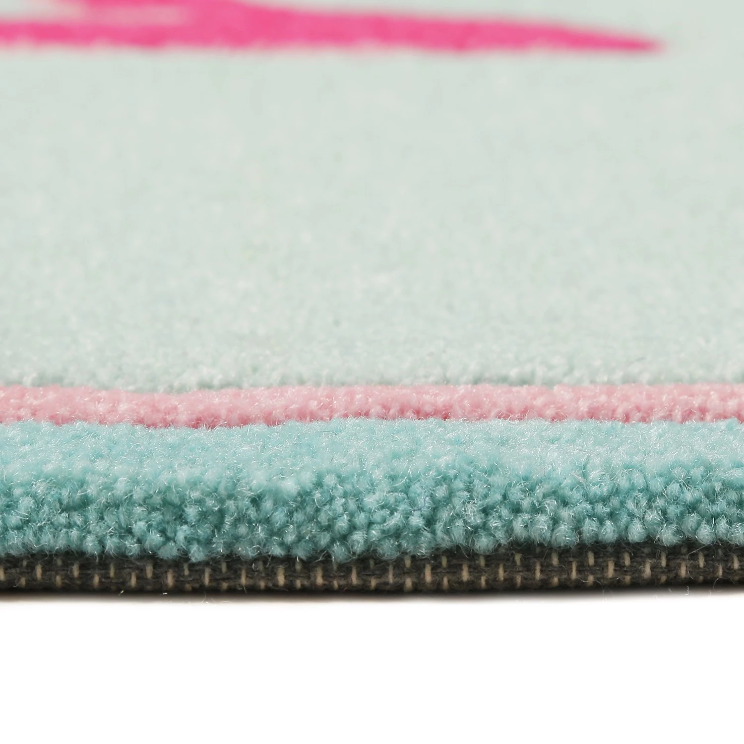 SMART KIDS Tapis enfant Happy me! - Polyester - Bleu clair - 120 x 170 cm 4 SMART KIDS Tapis enfant Happy me! - Polyester - Bleu clair - 120 x 170 cm – Image 4