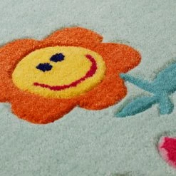 SMART KIDS Tapis enfant Happy me! - Polyester - Bleu clair - 120 x 170 cm 15 SMART KIDS Tapis enfant Happy me! - Polyester - Bleu clair - 120 x 170 cm -Tapis enfant Soldes 1000233149 201210 17095900619 DETAILS P000000001000233149