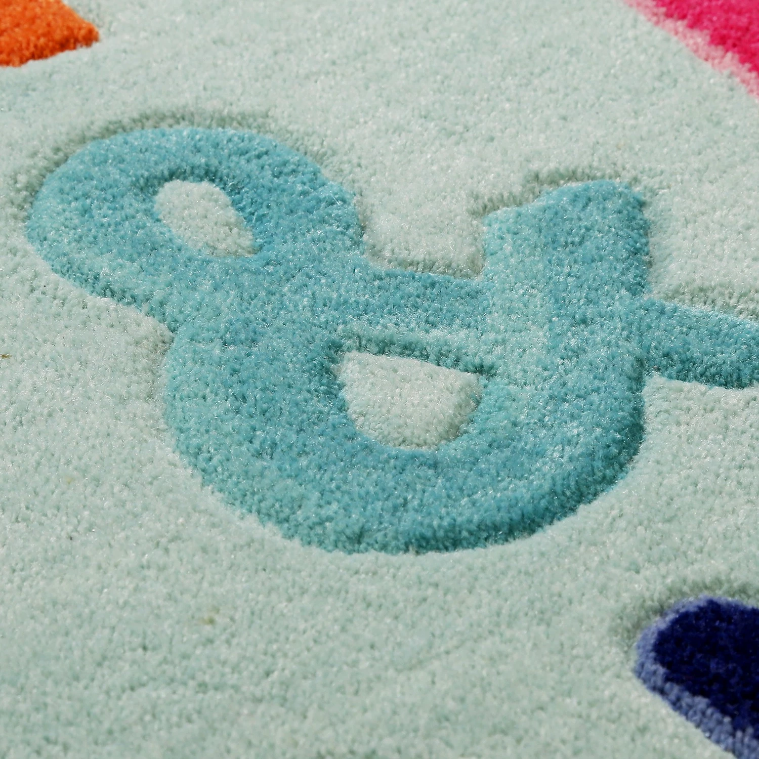 SMART KIDS Tapis enfant Happy me! - Polyester - Bleu clair - 120 x 170 cm 8 SMART KIDS Tapis enfant Happy me! - Polyester - Bleu clair - 120 x 170 cm – Image 8