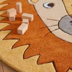 SMART KIDS Tapis enfant Linus - Polyester - Orange / Jaune -Tapis enfant Soldes 1000233157 201210 17111900670 DETAILS P000000001000233157