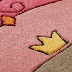 SMART KIDS Tapis enfant Lotti Queen - Polyester - Rose / Rose vif -Tapis enfant Soldes 1000233161 201210 17115700694 DETAILS P000000001000233161