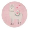 Luxor living Tapis enfant Lama Lulu II - Polyester - Rose
