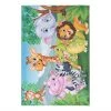 Obsession Tapis enfant My Torino Jungle - Chenille - Multicolore - 80 x 120 cm