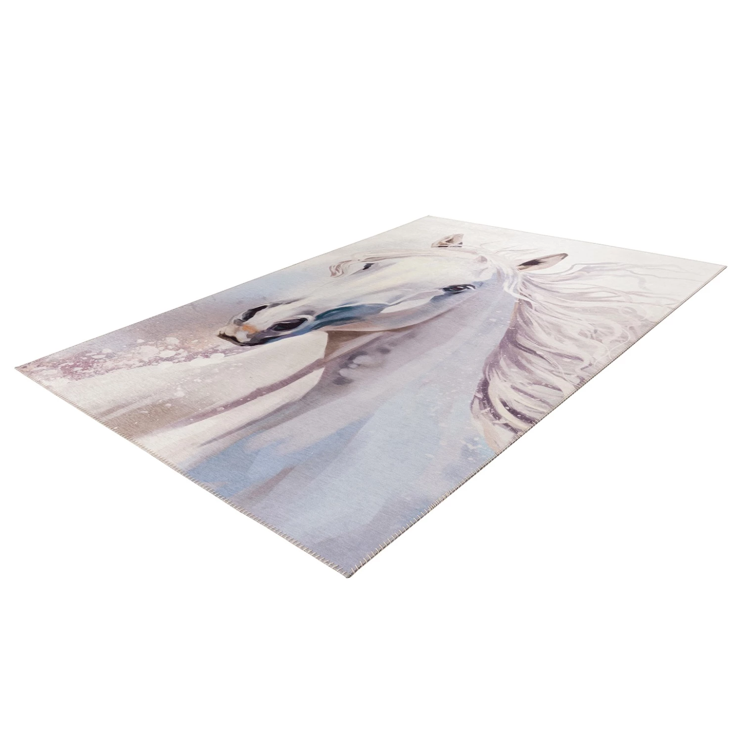 Obsession Tapis enfant My Torino White Beauty - Chenille - Blanc - 80 x 120 cm 2 Obsession Tapis enfant My Torino White Beauty - Chenille - Blanc - 80 x 120 cm – Image 2