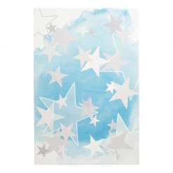 Obsession Tapis enfant My Stars I - Polyester - Aqua - 120 x 170 cm