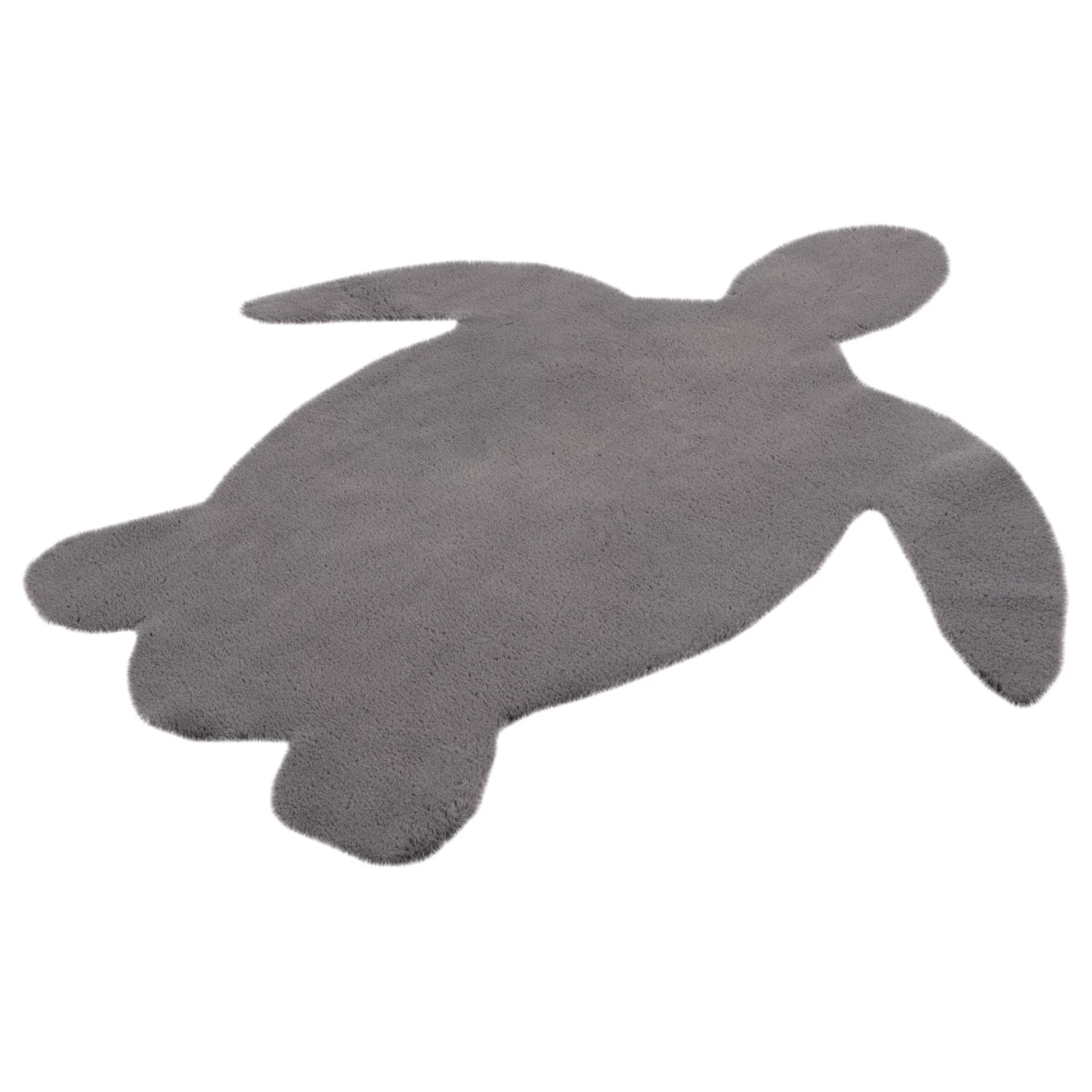 Obsession Tapis enfant My Luna Tortue - Micropolyester souple - Gris 2 Obsession Tapis enfant My Luna Tortue - Micropolyester souple - Gris – Image 2