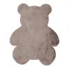 Obsession Tapis enfant My Luna Ourson - Micropolyester souple - Taupe