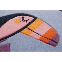 Esprit Home Tapis enfant Toucan - Polyester - Bleu -Tapis enfant Soldes 1000239921 210126 12105002412 DETAILS P000000001000239921