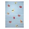 Esprit Home Tapis enfant Birdie - Fibres synthétiques - Bleu - 120 x 180 cm