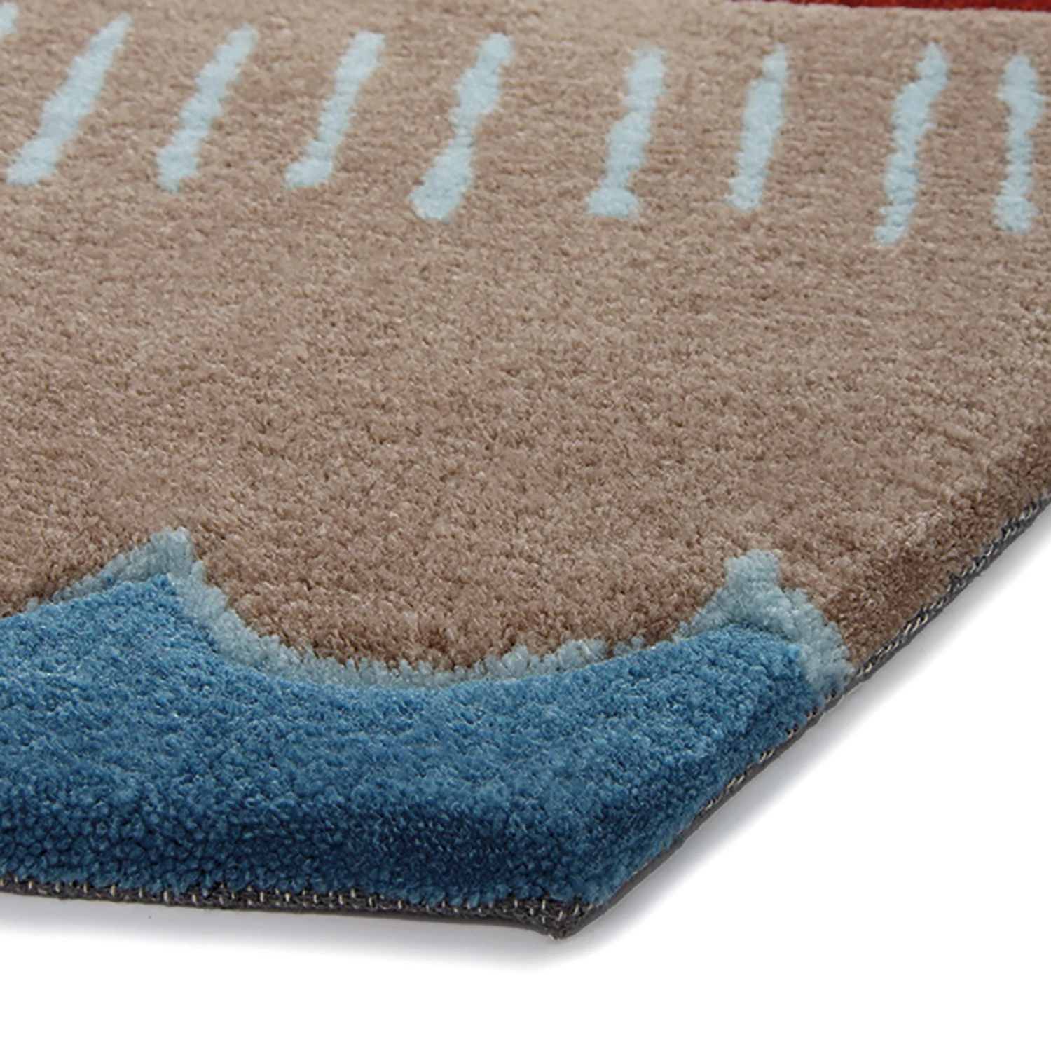 Esprit Home Tapis enfant Balloon - Fibres synthétiques - Bleu 2 Esprit Home Tapis enfant Balloon - Fibres synthétiques - Bleu – Image 2