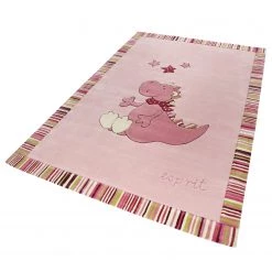 Esprit Home Tapis enfant Sweet Dragon - Fibres synthétiques - Rose - 120 x 180 cm -Tapis enfant Soldes 1000240231 210329 08491700184 DETAILS P000000001000240231